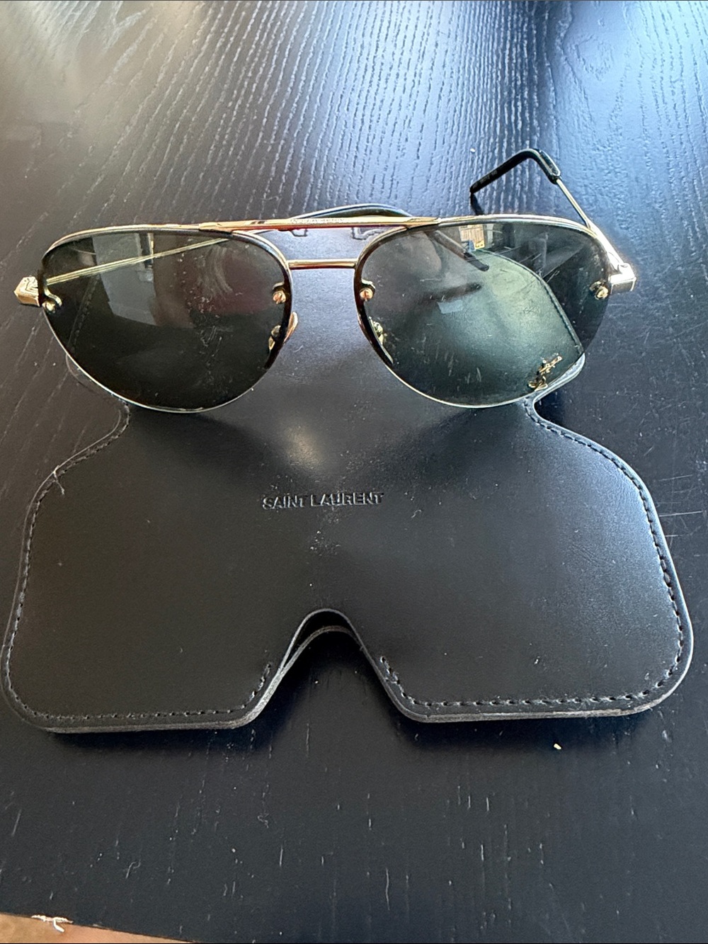 YSL aviator glasses